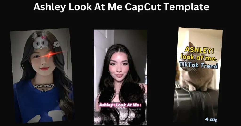 Ashley Look At Me CapCut Template