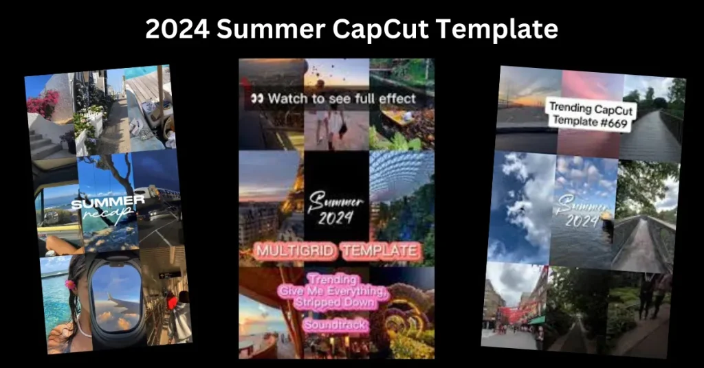 2024 Summer CapCut Template